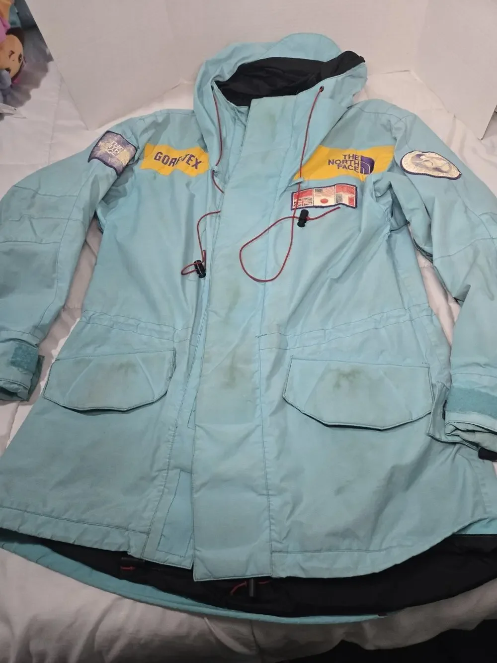 1990 North Face Transantarctic Jacket Sz S Mens USA Made GORE-TEX Rare Htf Vtg